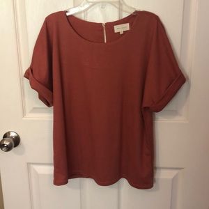 Mauve chic top